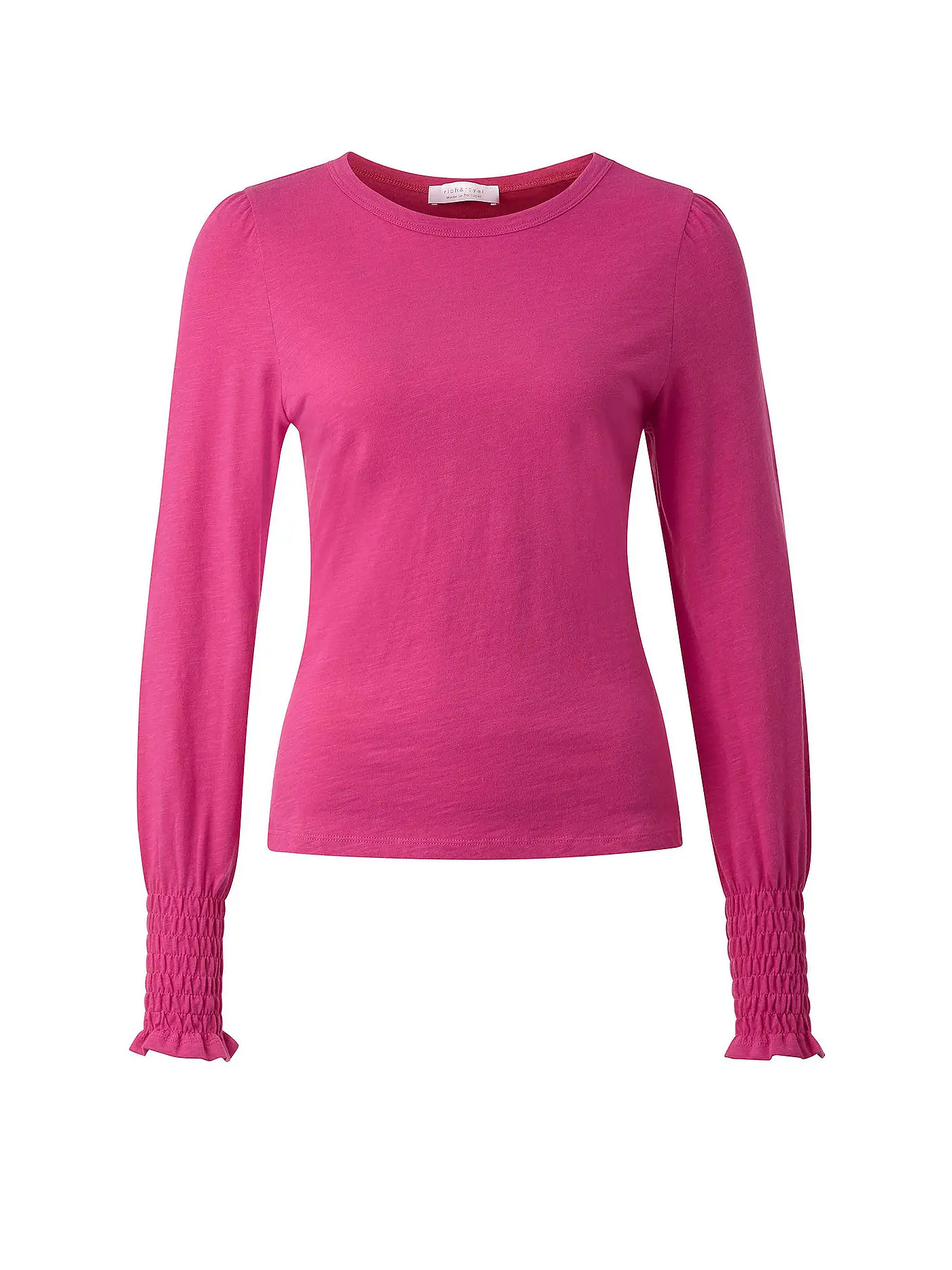 RICH & ROYAL | Langarmshirt | pink